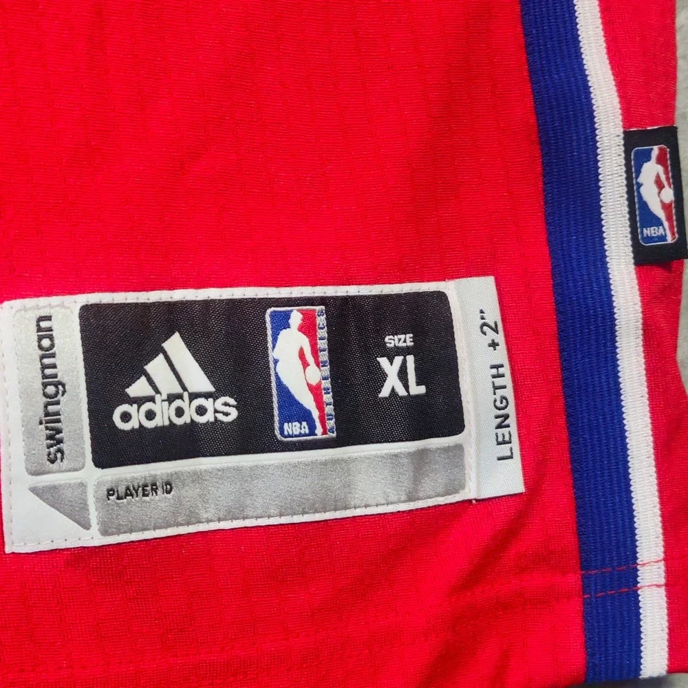 Adidas Chris Paul LA Clippers Jersey Mens XL Red #3 NBA Basketball 2014 Swingman